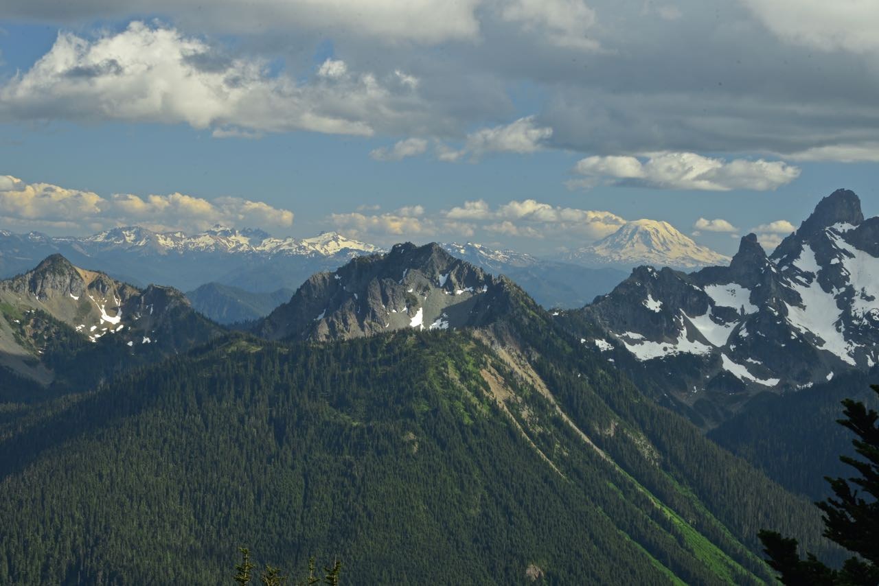 Mt Adams and the Goat Rocks