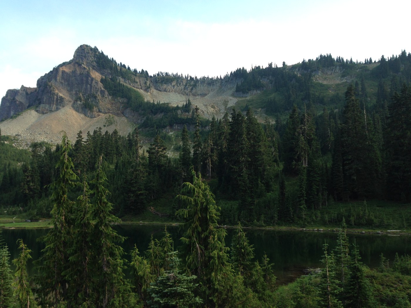 House Rock, above American Lake