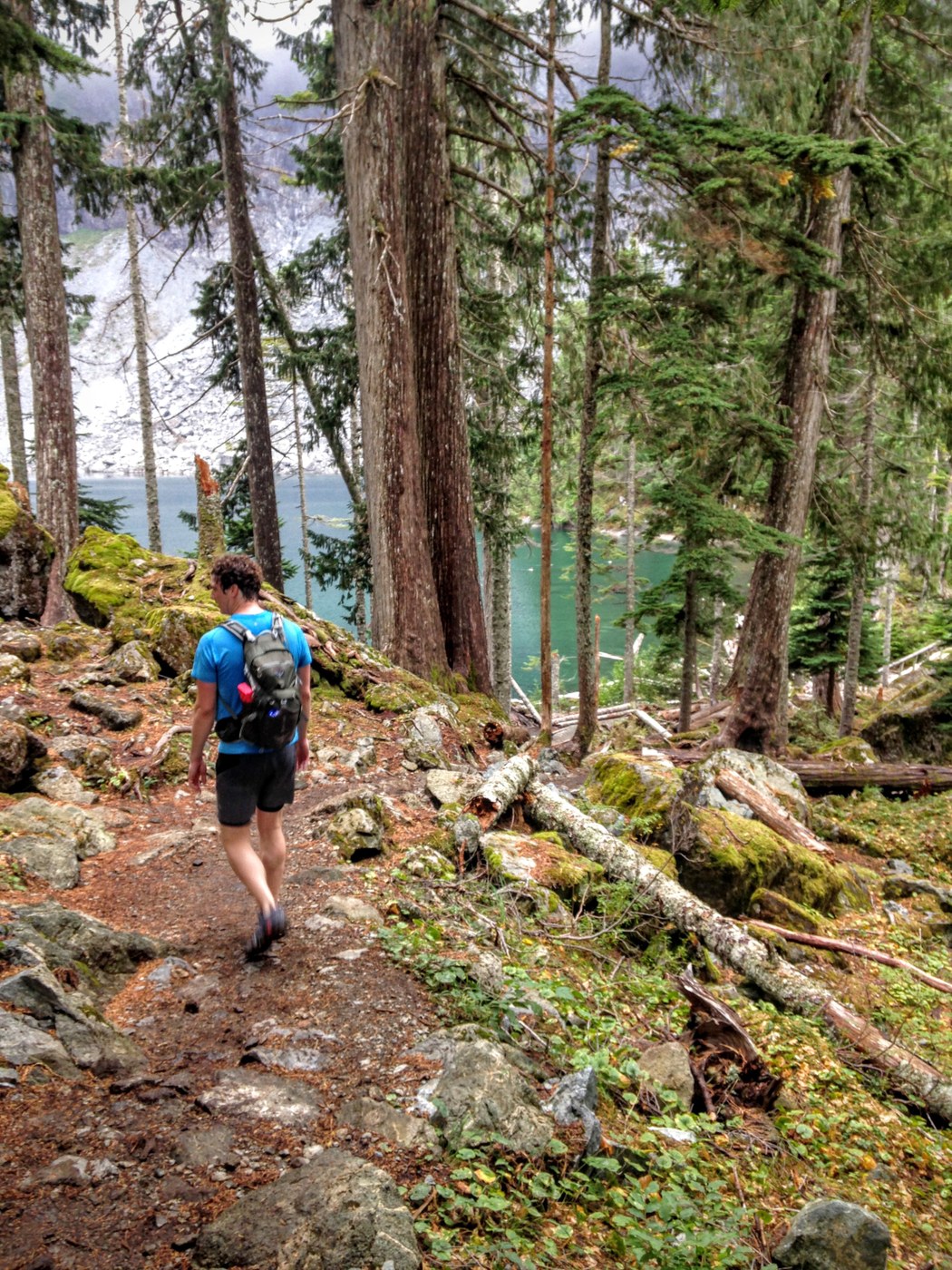 First glance of Lake Serene!