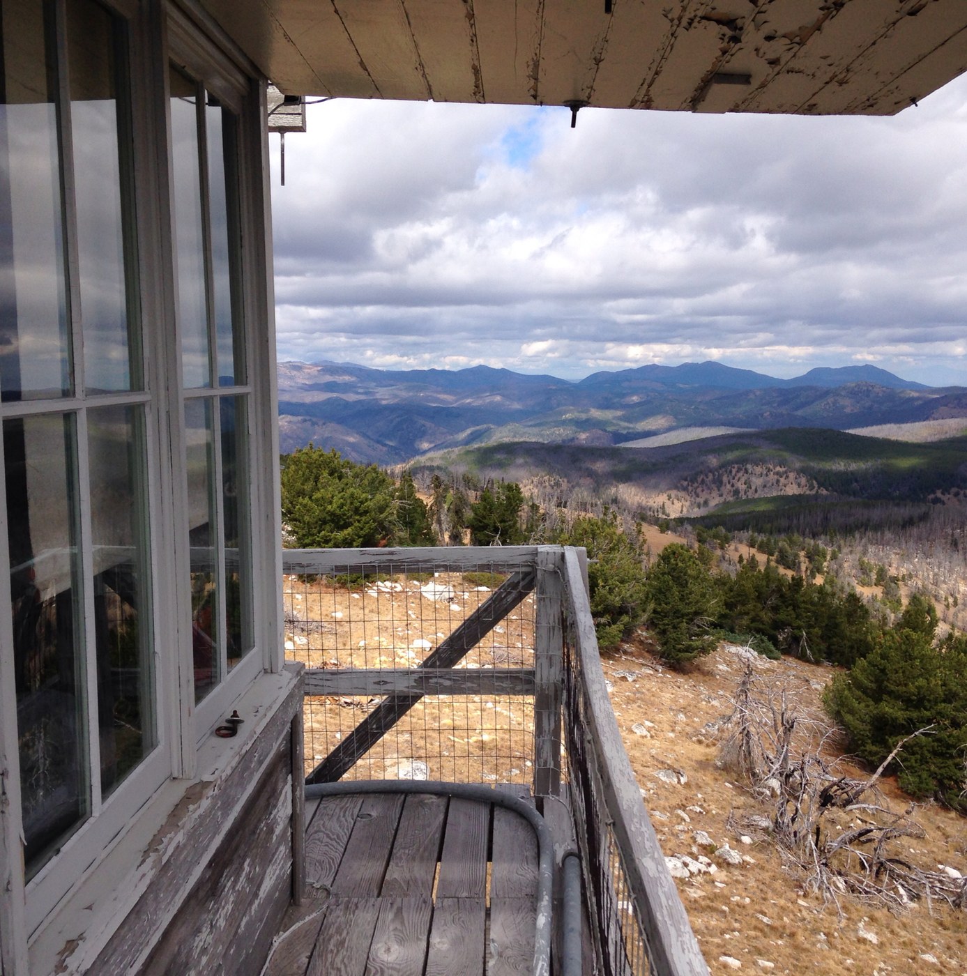 View from the "new" lookout, built in the 1940s