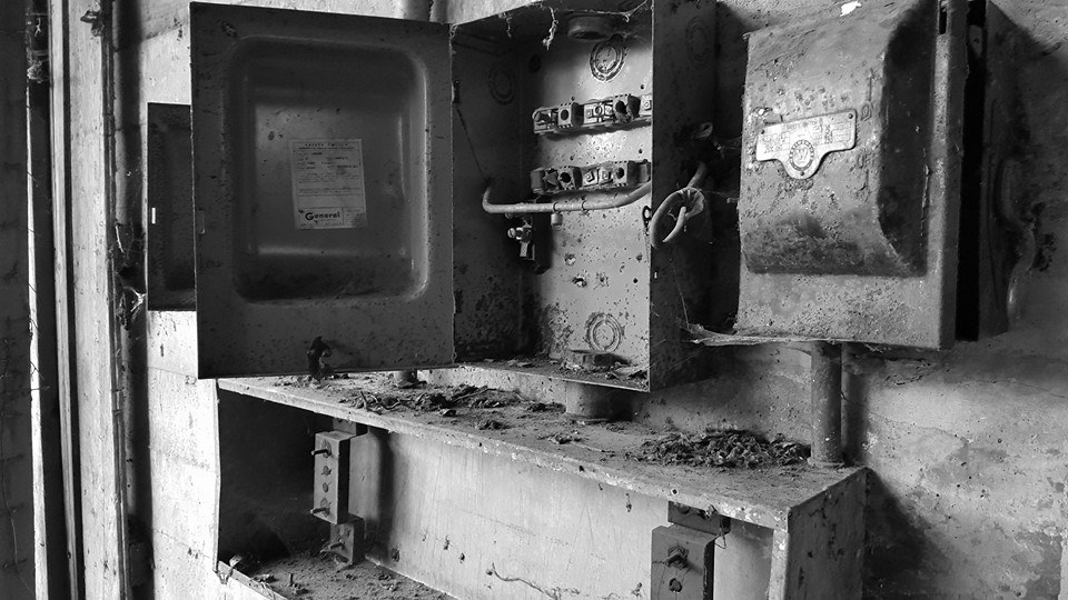 An old fuse box. Taken by Amber Nixon