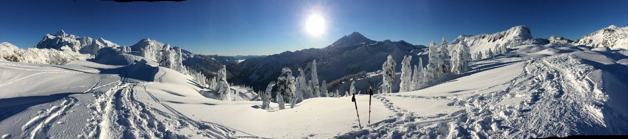 Panoramic view from Artist Point