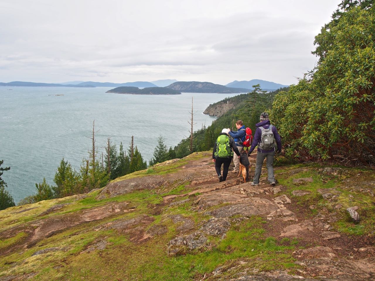 Russ, Shelby, Anya, Loki, and Beth returning to the TH