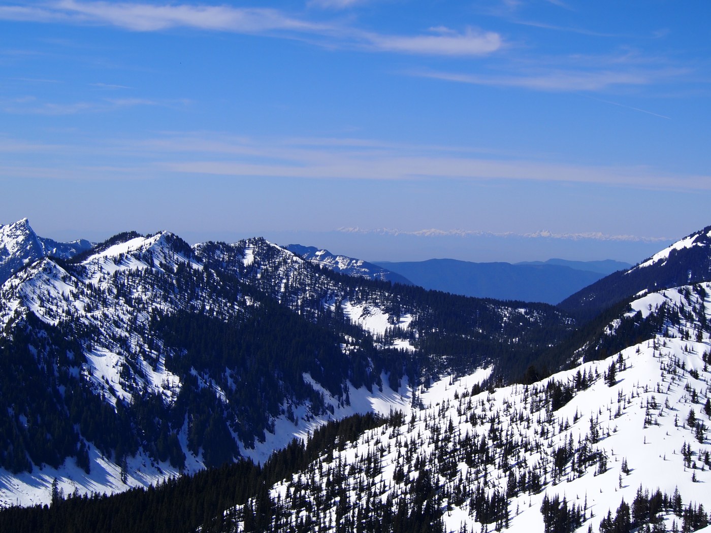 Killer views all around--see the Olympics in the distance?