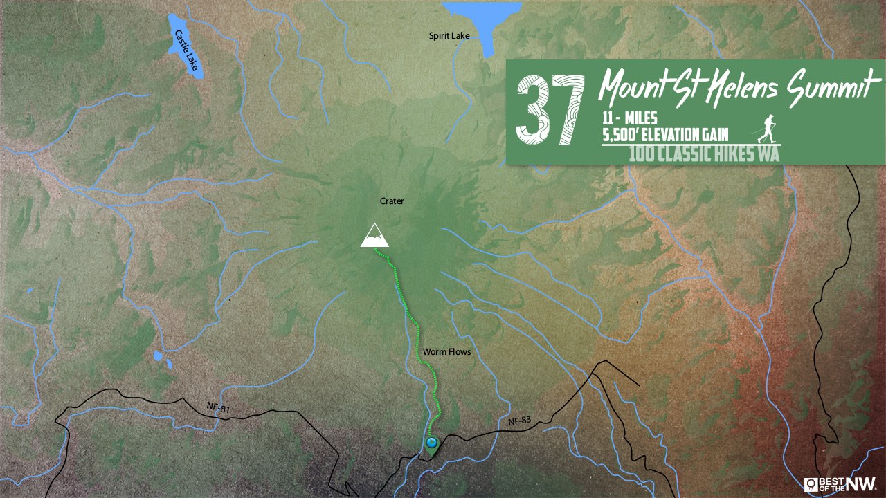St. Helens Illustrated Map