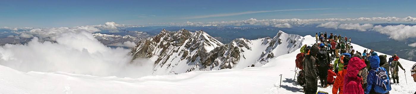 St. Helens Rim Panorama