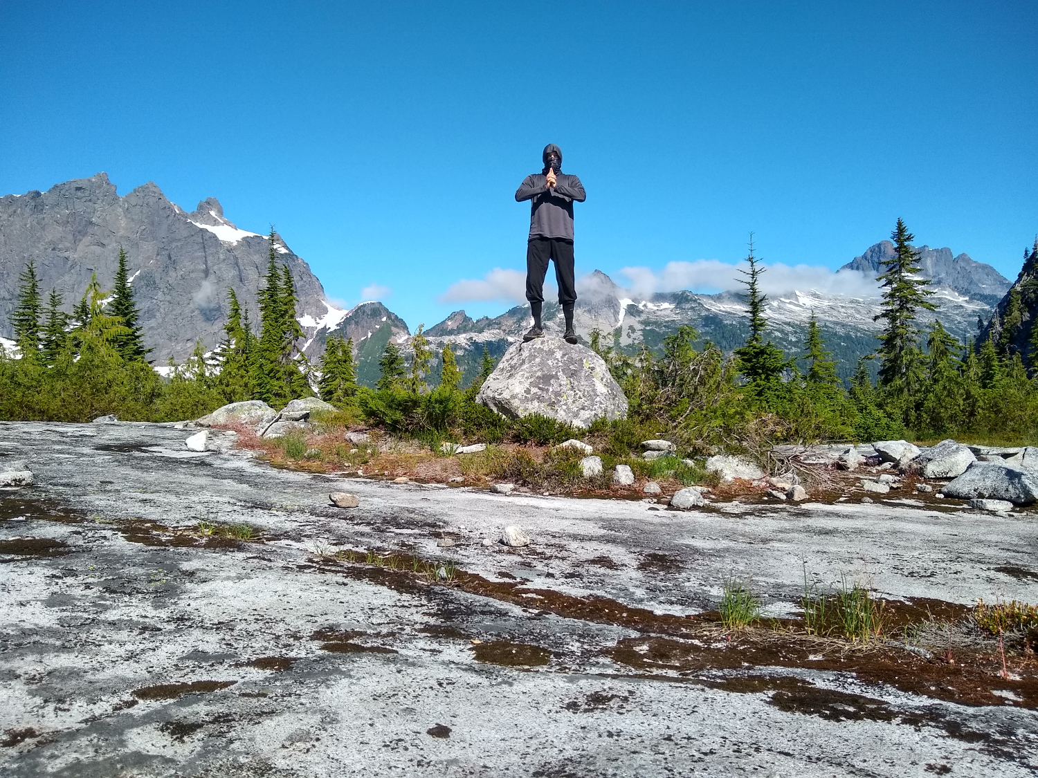Squire Creek, Squire Creek Pass via Eightmile Trail, Frog Lake