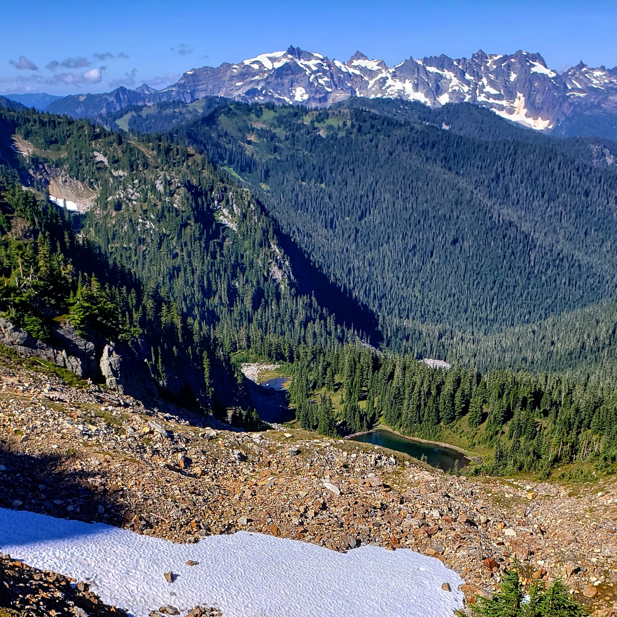 Creek wake ES.1 クリーク quiet mountain Quartz Creek, Pilot Ridge, Blue Lake High, North Fork