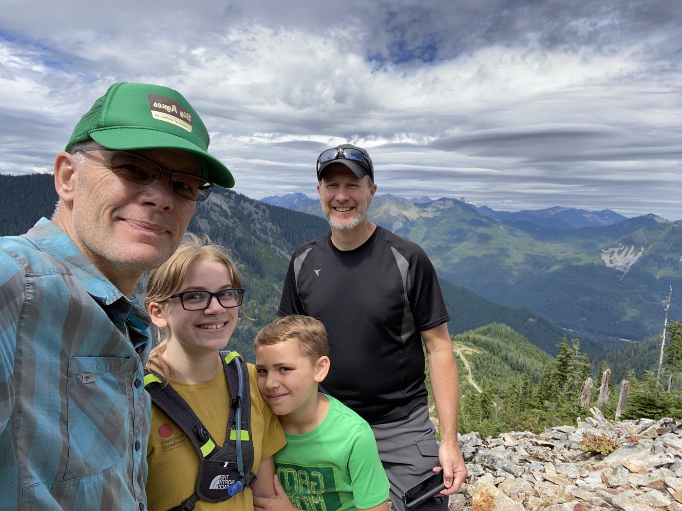 At the top post lunch