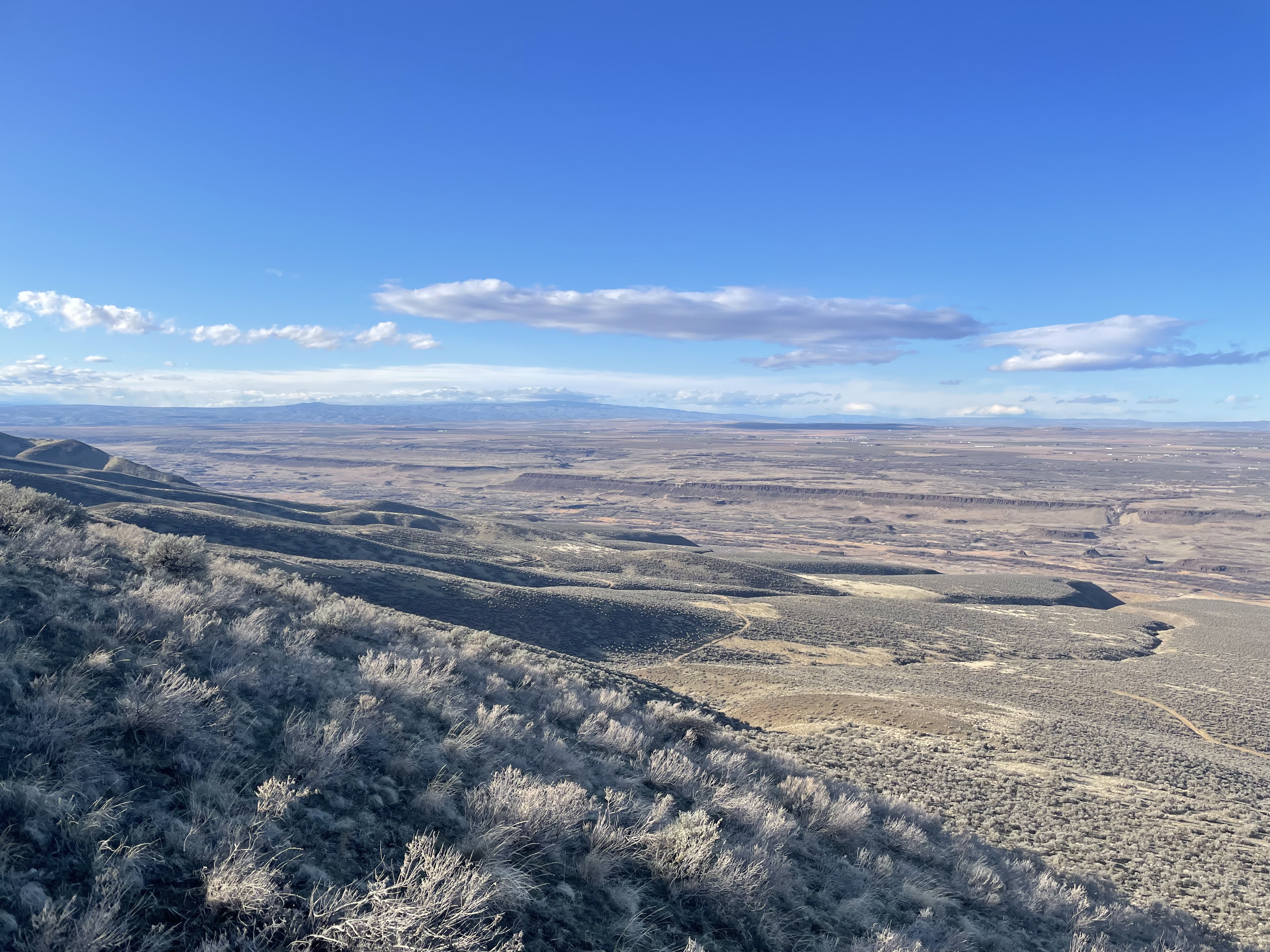 Saddle Mountain East, Palouse to Cascades Trail - Crab Creek