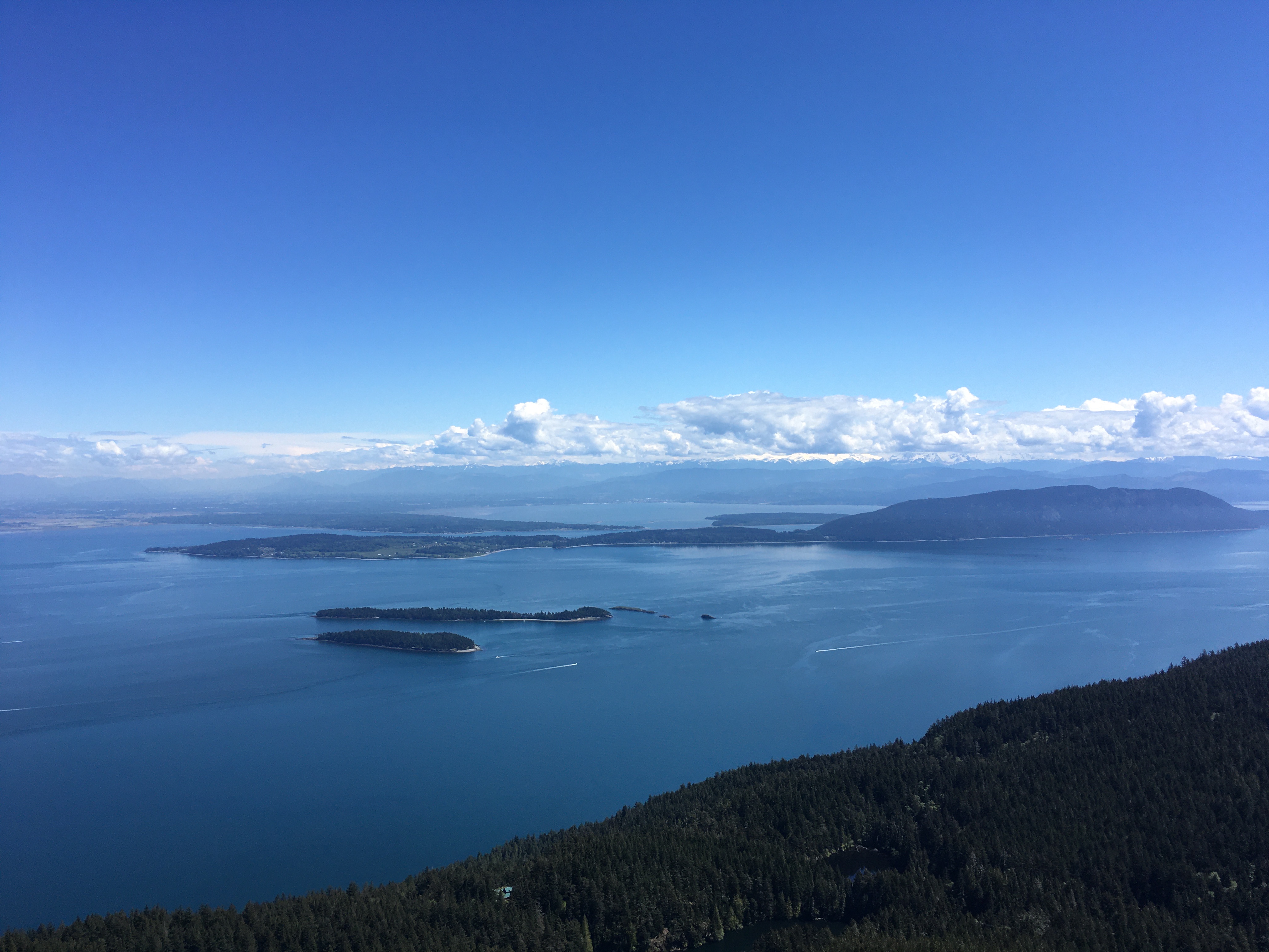 Moran State Park Cold Springs and North Trail Loop to Mount