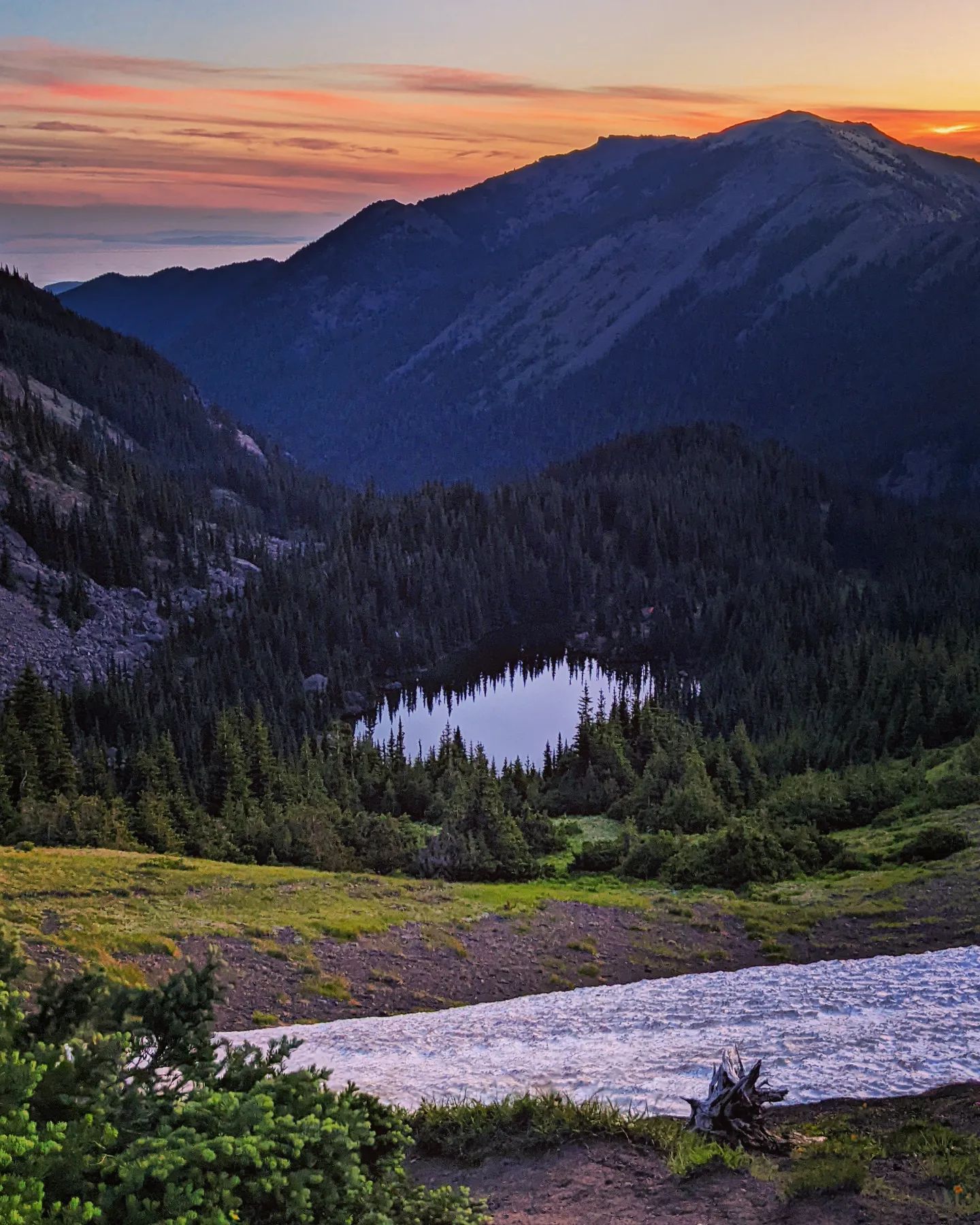 Silver Lakes, Mount Townsend, Mount Townsend Silver Lakes Traverse