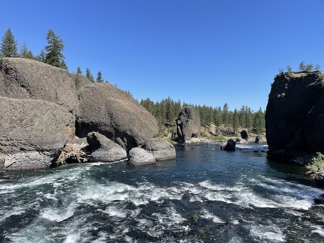 Beautiful Basalt Rock Formations
