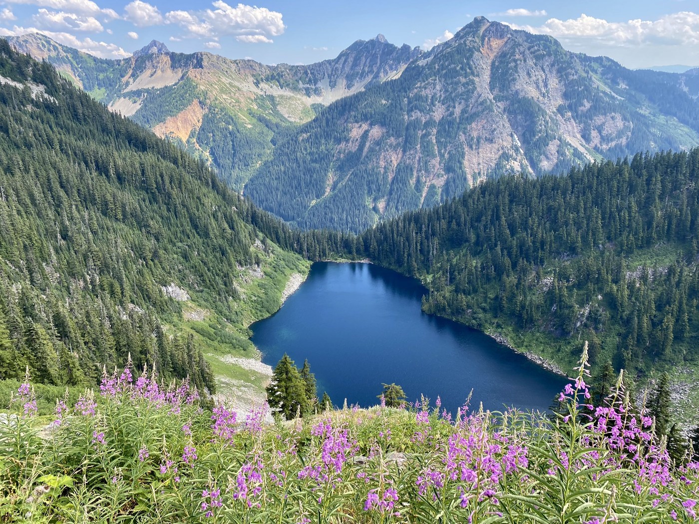 Kendall Katwalk, Gravel Lake - Ridge Lake, Joe Lake, Pacific Crest