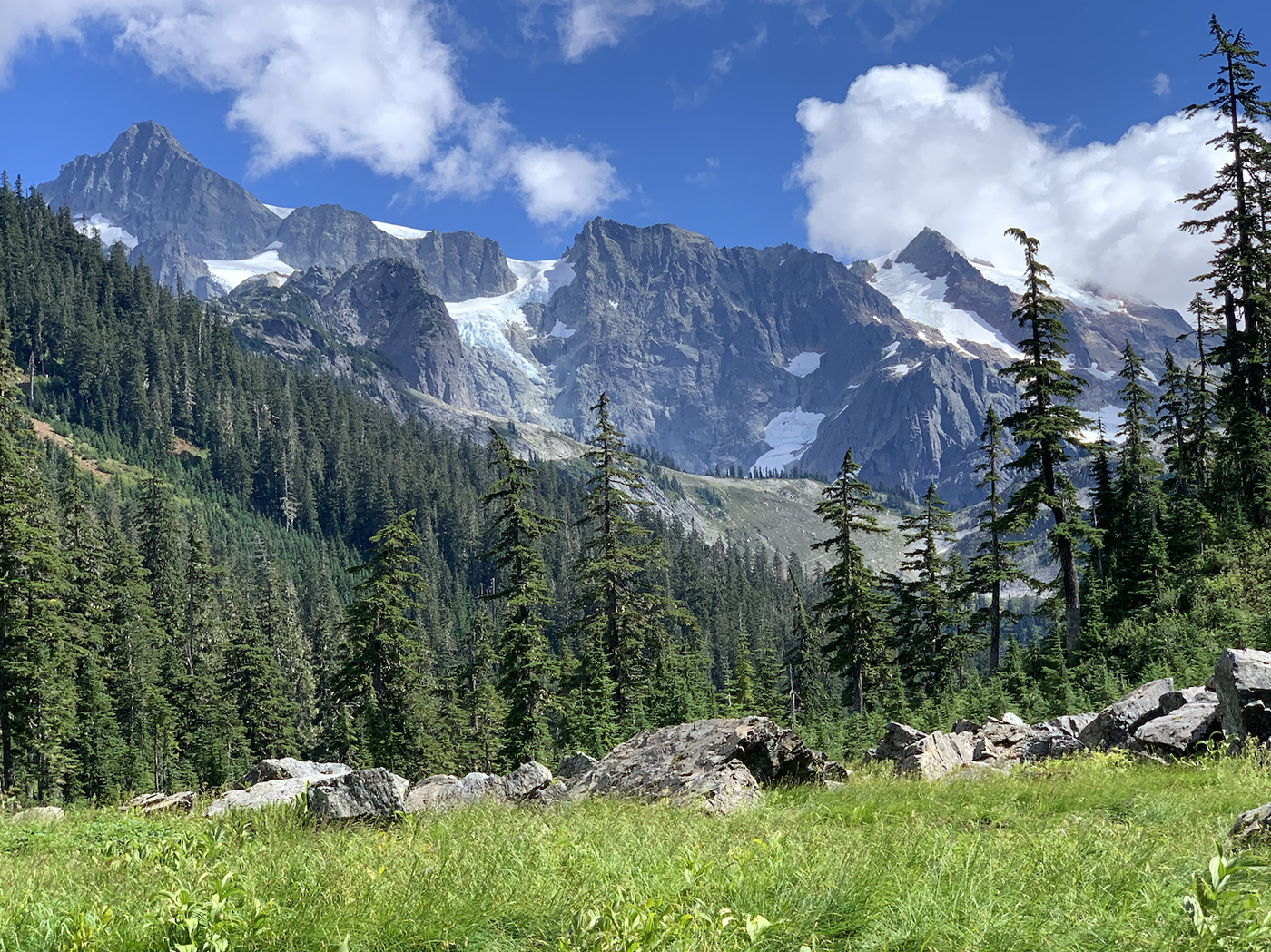 Views from early on in the trail