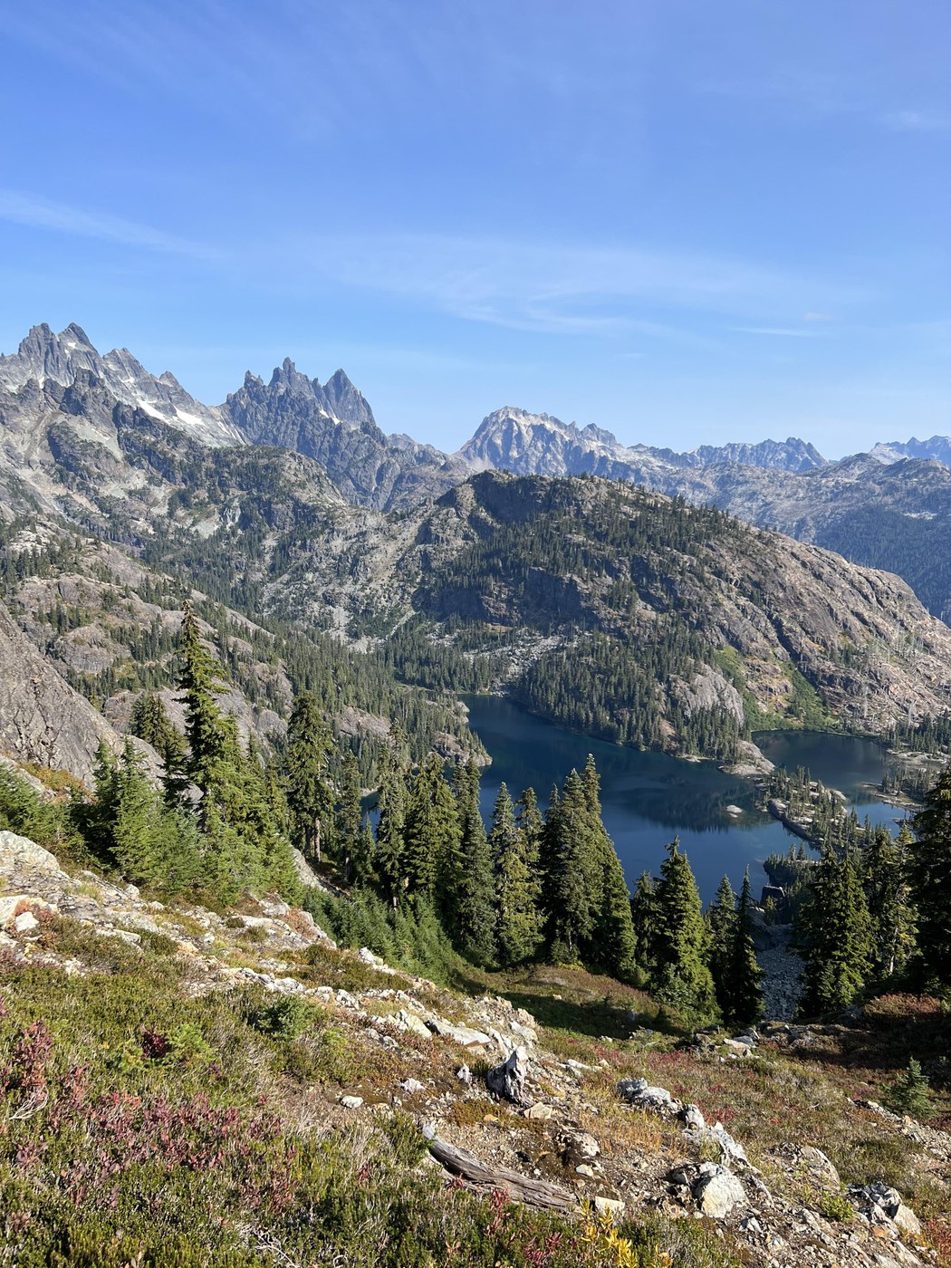 Pete Lake, Spectacle Lake, Park Lakes, Mineral Creek — Washington