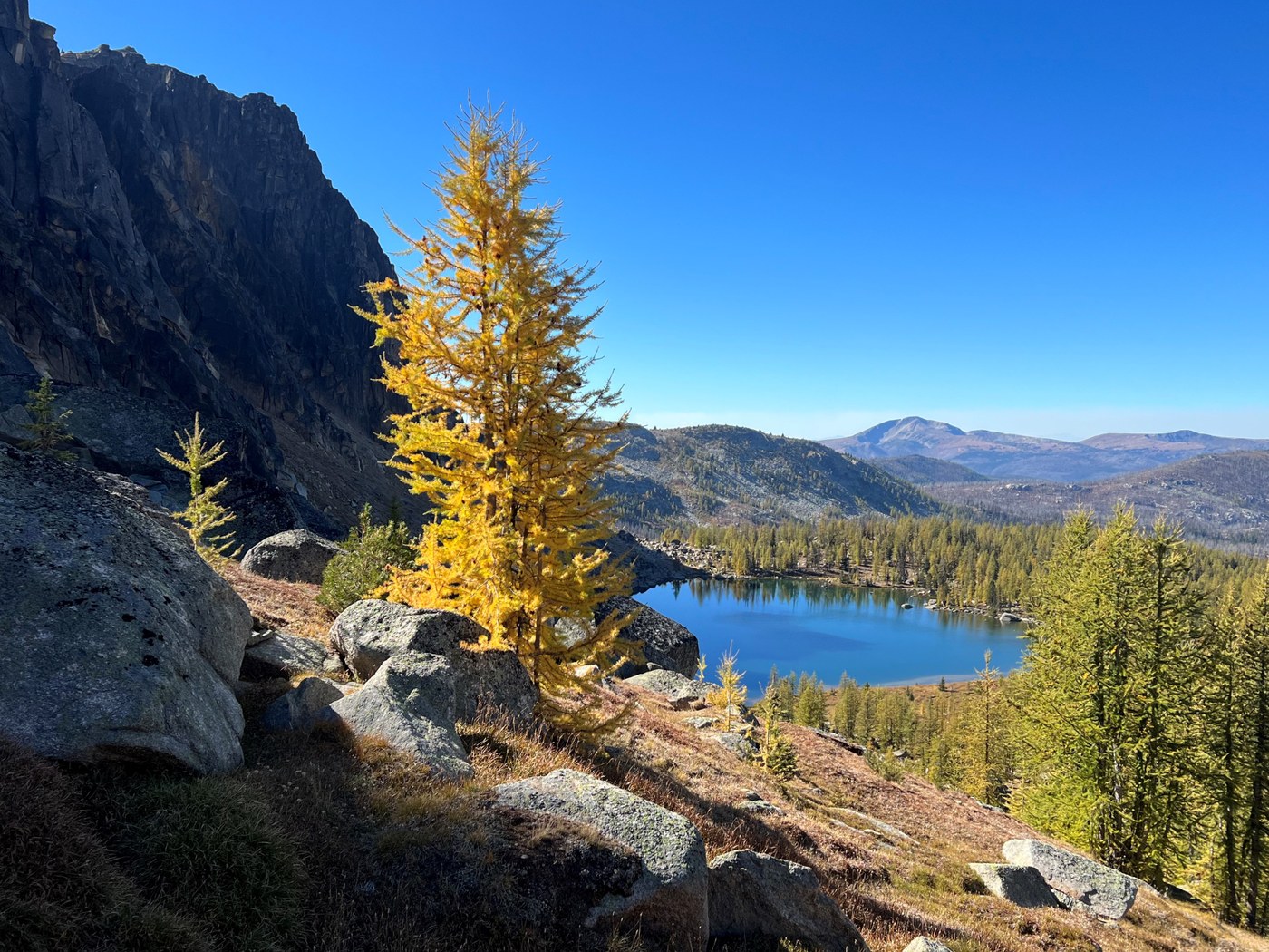Andrews Creek, Remmel Mountain, Cathedral Pass Loop, Lesamiz