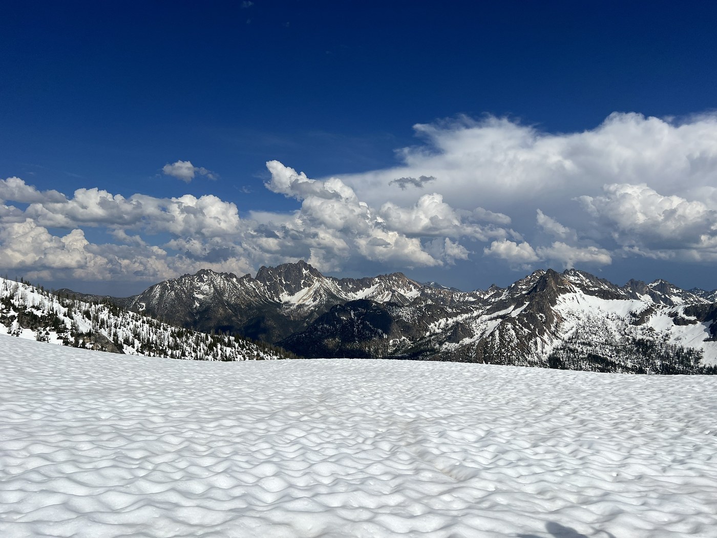 Cutthroat Pass via the Pacific Crest Trail by Lihua