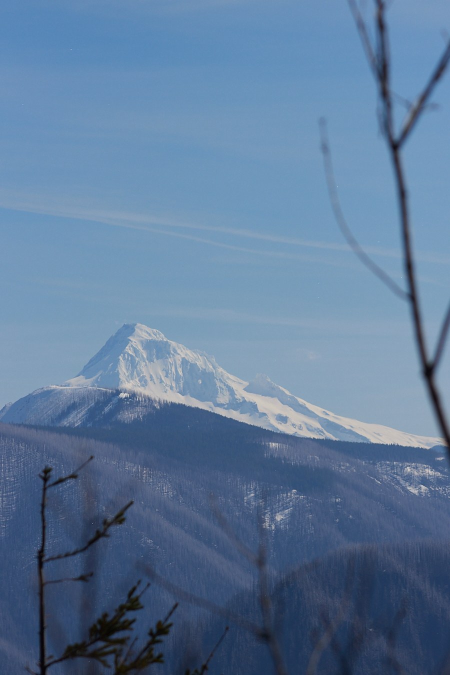 Hazy Mt. Hood