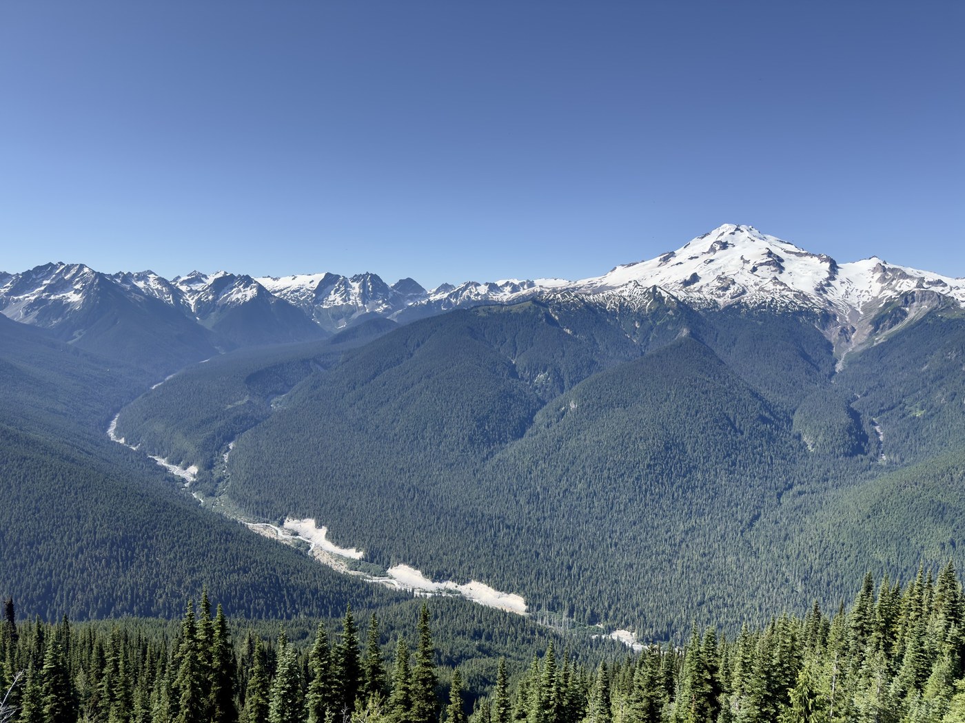 Suiattle River Trail, Image Lake via Miners Ridge by benhu