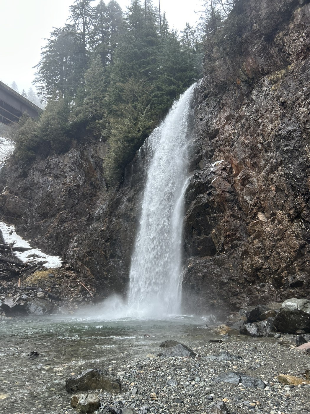 Franklin Falls - Winter by HunterMatthews