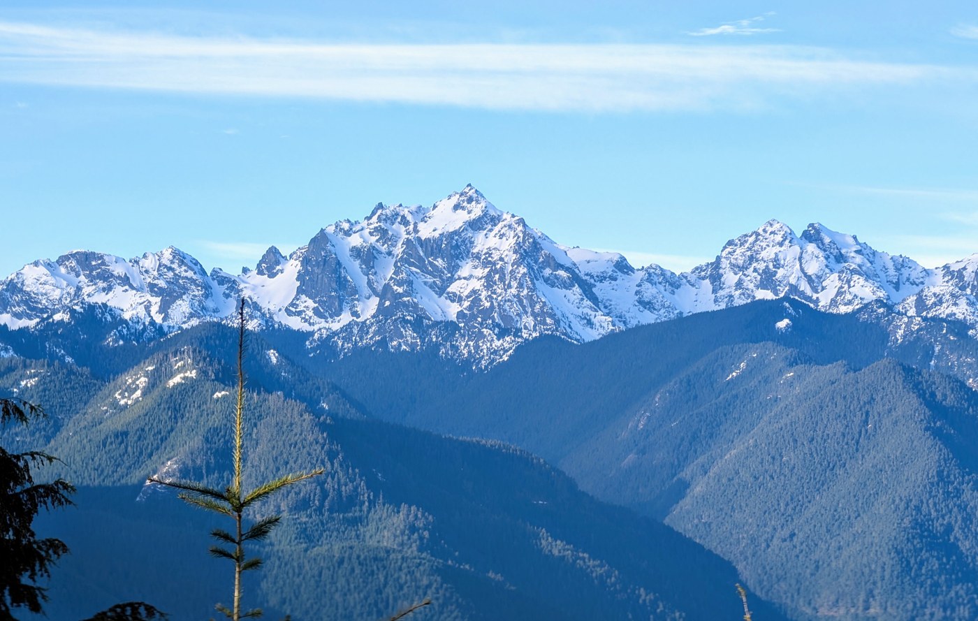 Mt Constance from north summit