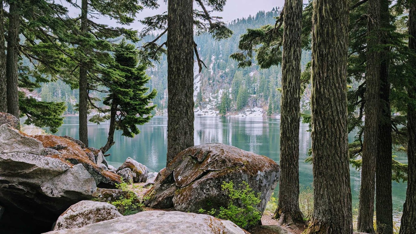 Ira Spring Trail - Mason Lake by the writ