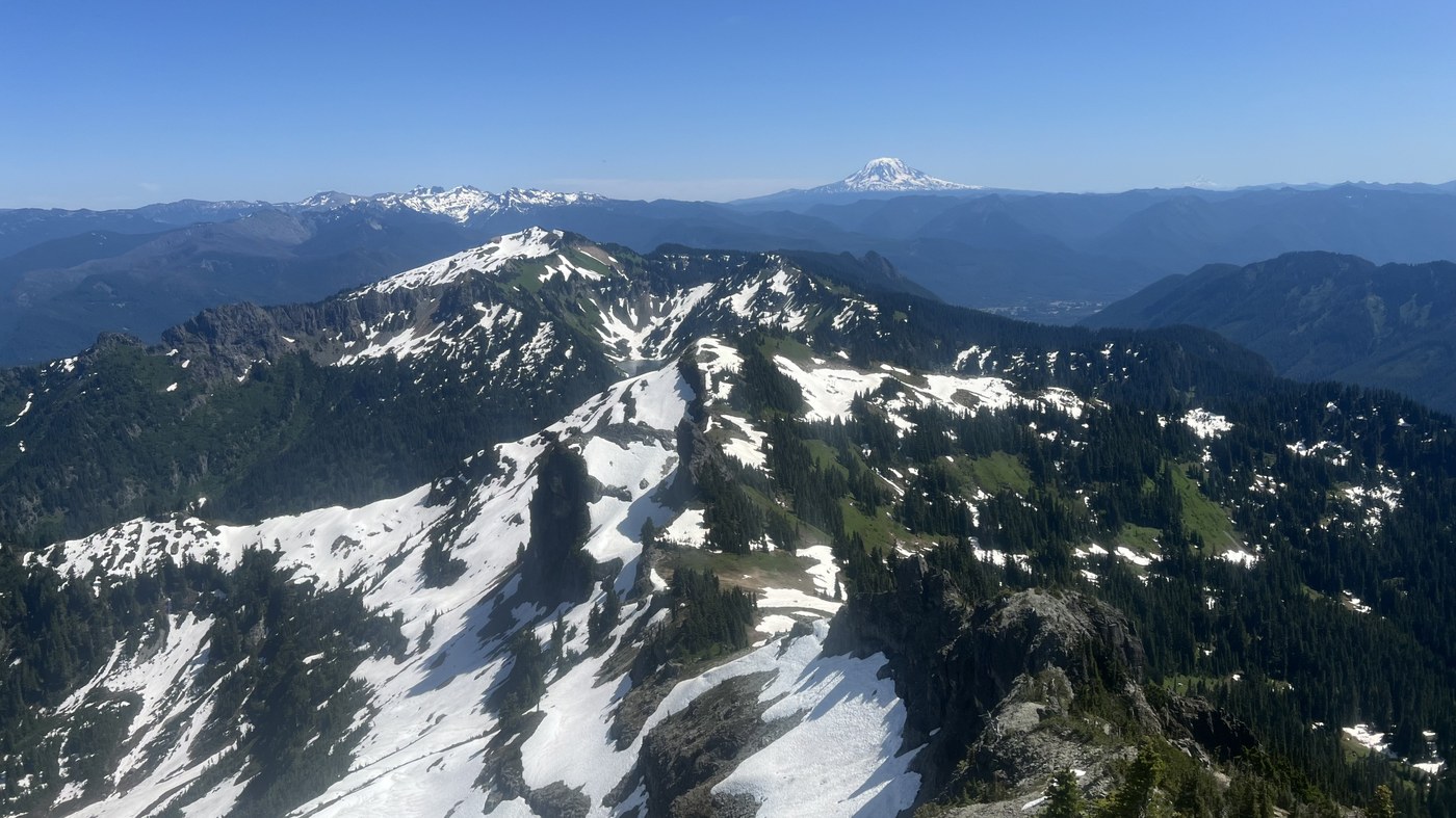 Snow Peak - 【さおぽん】 Unicorn Peak, Boundary Peak, Bench and Snow Lakes, Foss Peak