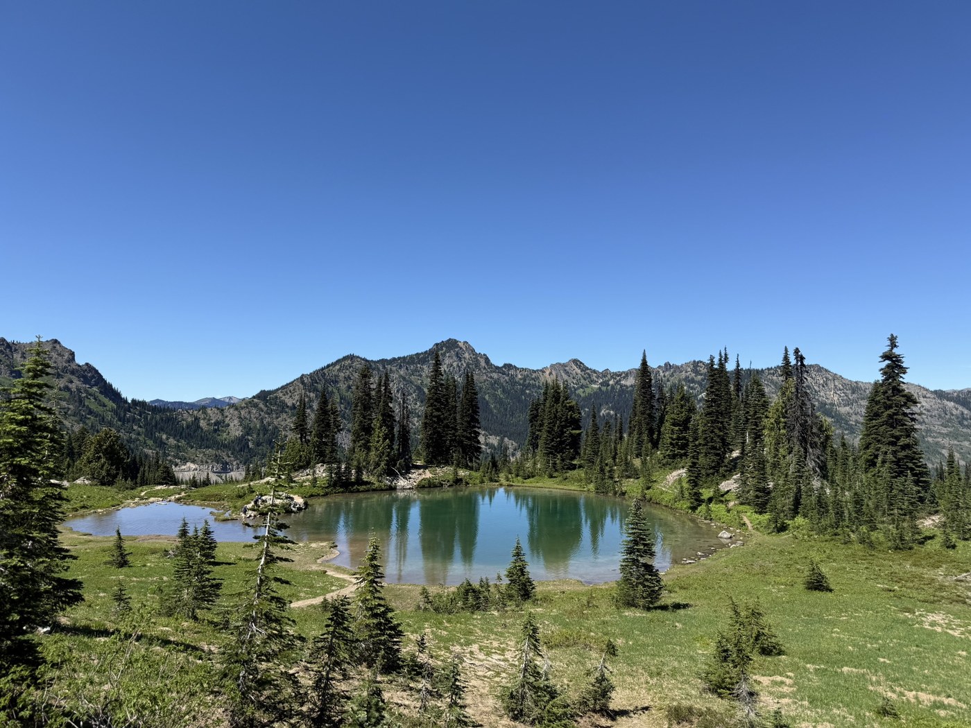Dewey Lake, Naches Peak Loop by JamieWeav