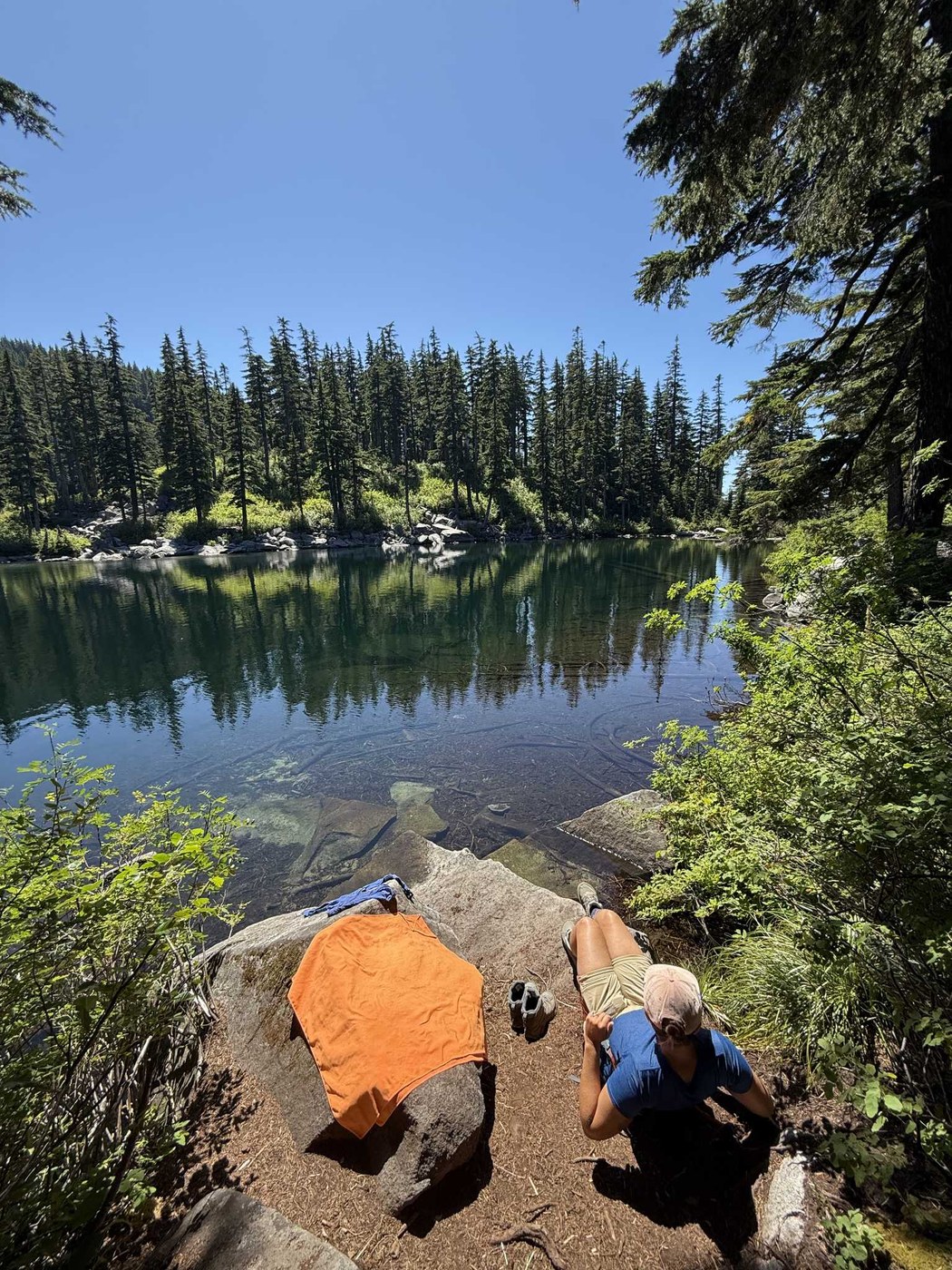Ira Spring Trail - Mason Lake by iancho