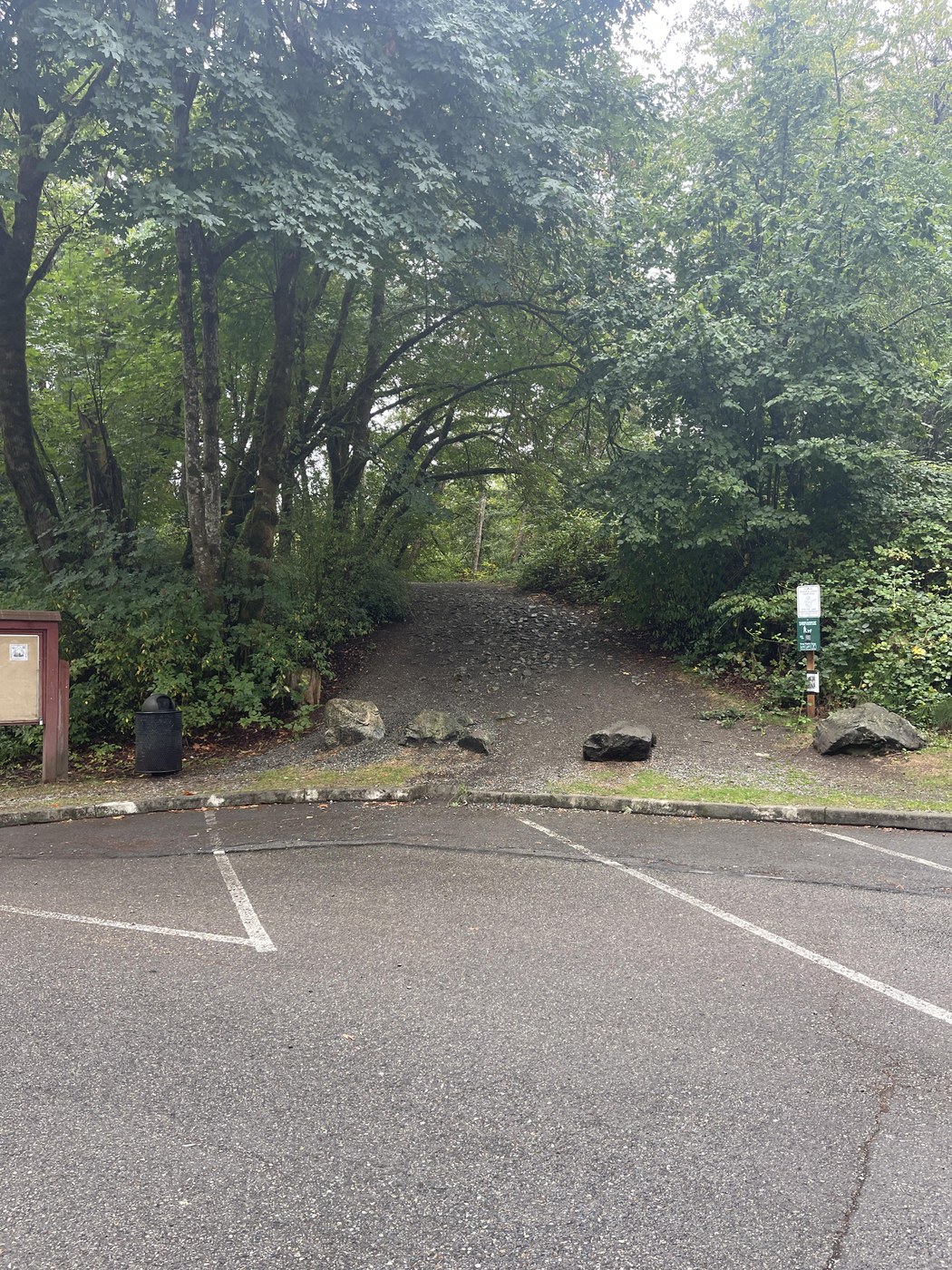 trailhead i started from