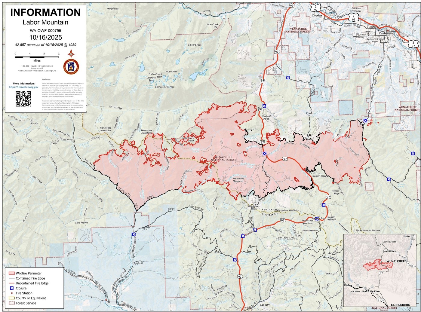 October 16 Road Closure Map