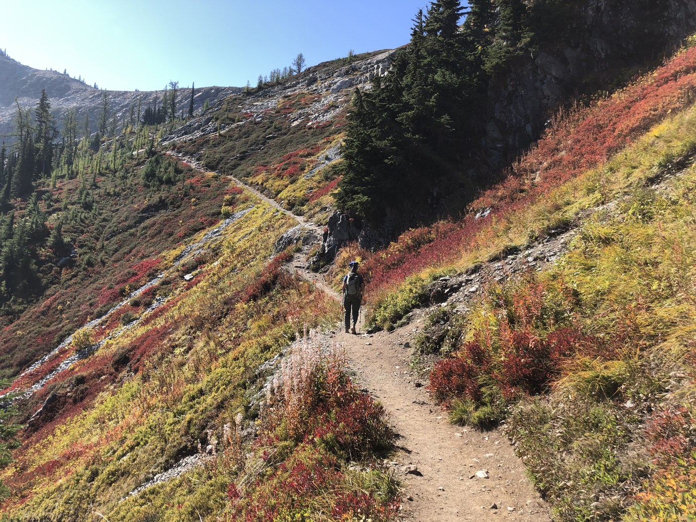 Between Heather and Maple Passes