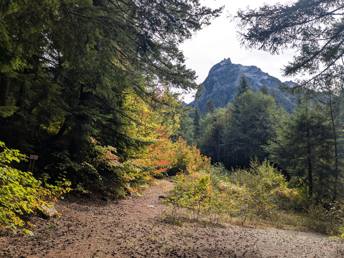 View from our campsite